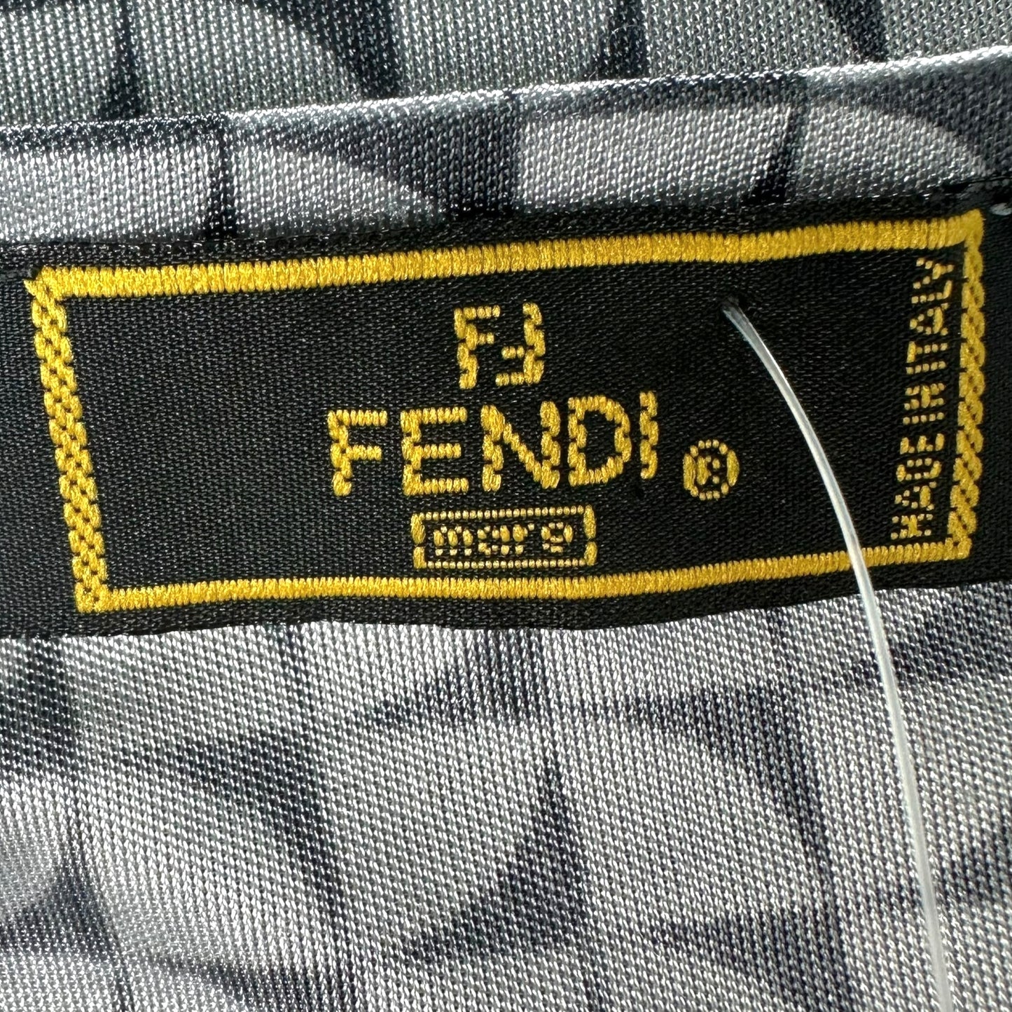 Fendi Light Gray Monogram T-Shirt - Outfit Repeater