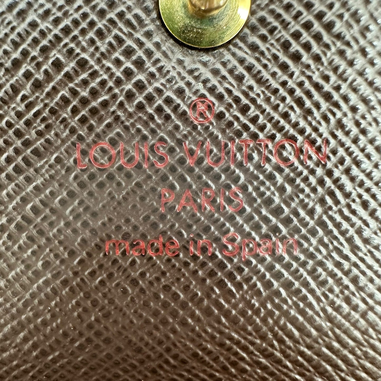 Louis Vuitton Brown Damier Sarah Wallet