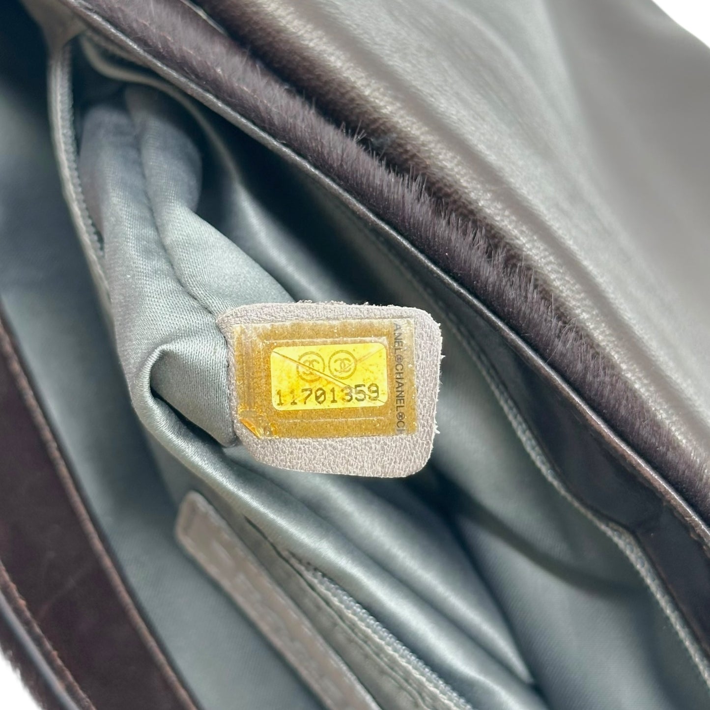 Chanel Chocolate Brown Ponyhair Shoulder Bag