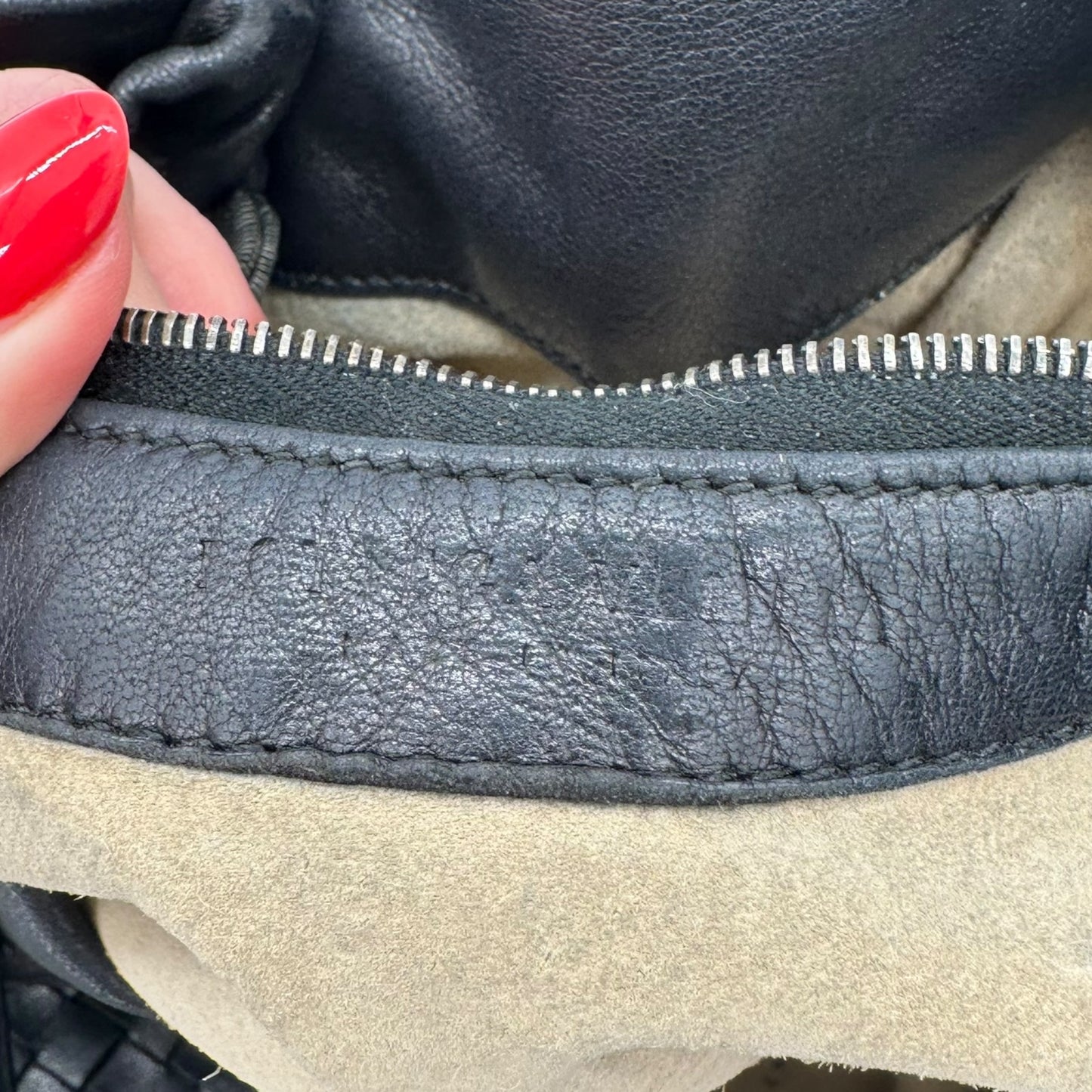 Bottega Veneta Black Intrecciato Slouchy Shoulder Bag