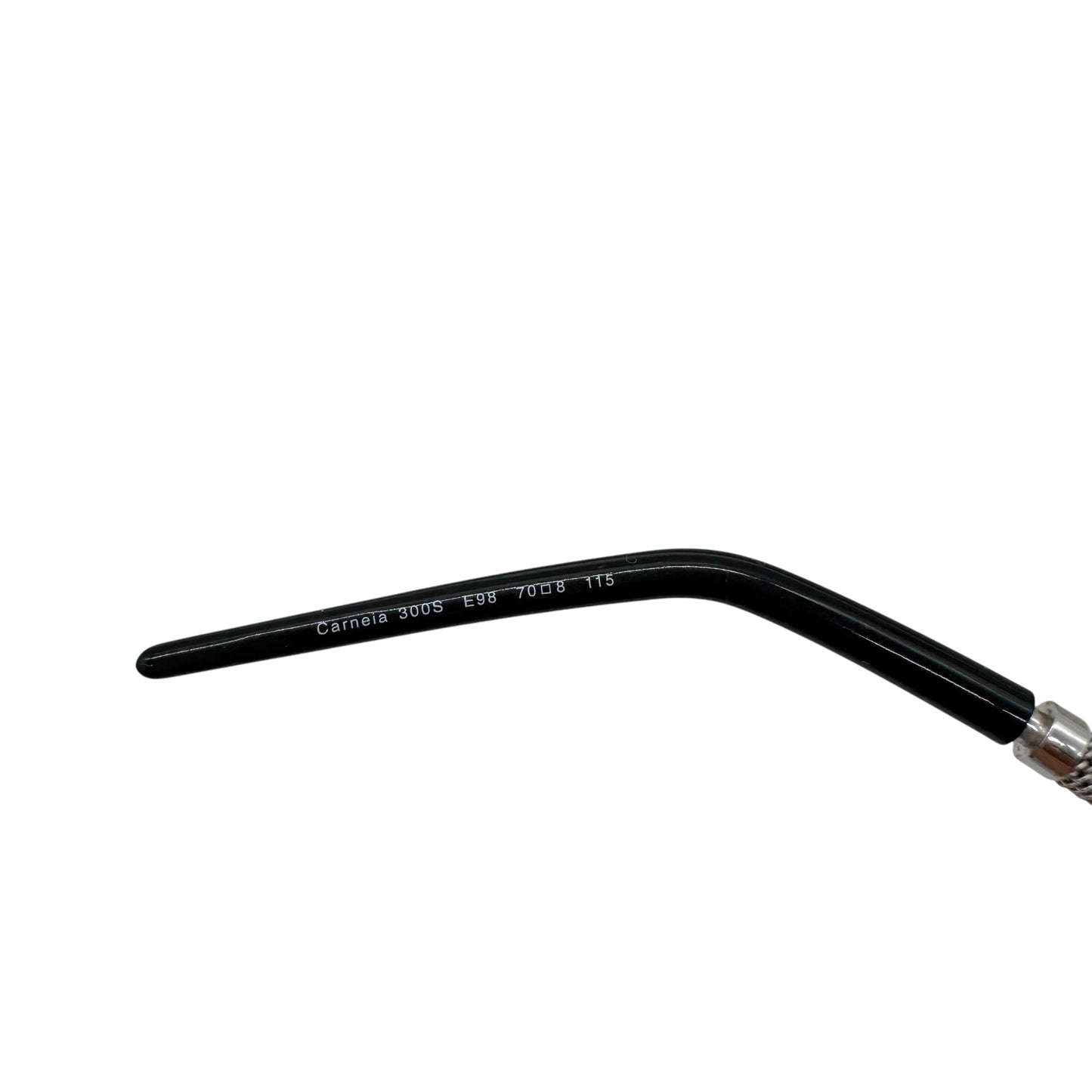 Roberto Cavalli Silver Logo Arm Oversized Aviator Sunglasses w/ Case