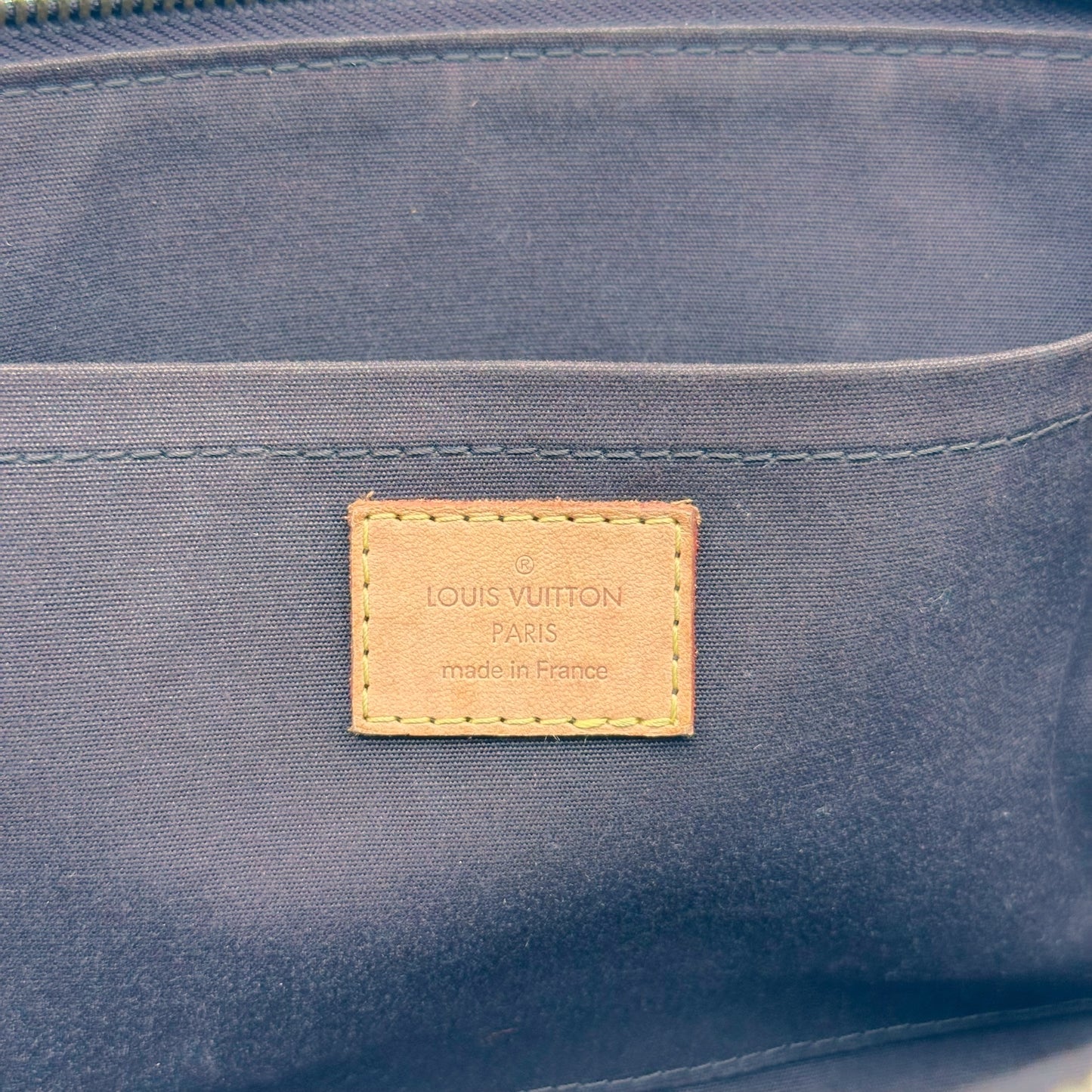 Louis Vuitton Burgundy Vernis East-West Bag