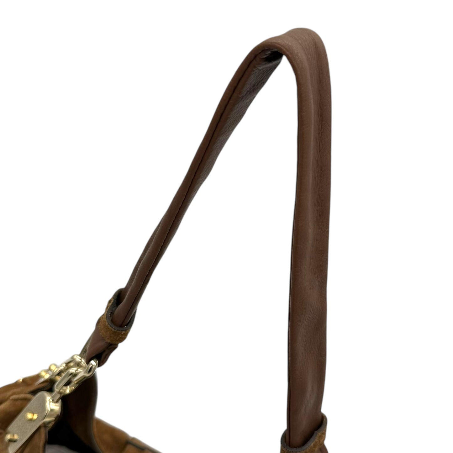 Celine Brown Suede Fringe Shoulder Bag - Outfit Repeater