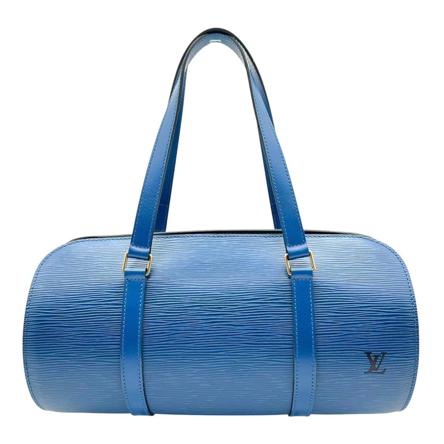 Louis Vuitton Toledo Blue Epi Papillon Bag