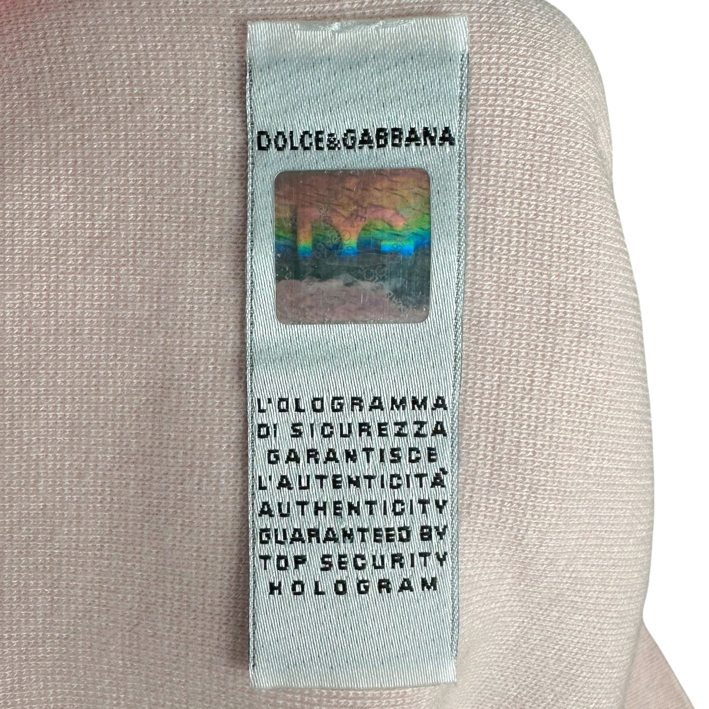 D&G Dolce & Gabbana Pink Oversized Logo T-Shirt - Outfit Repeater