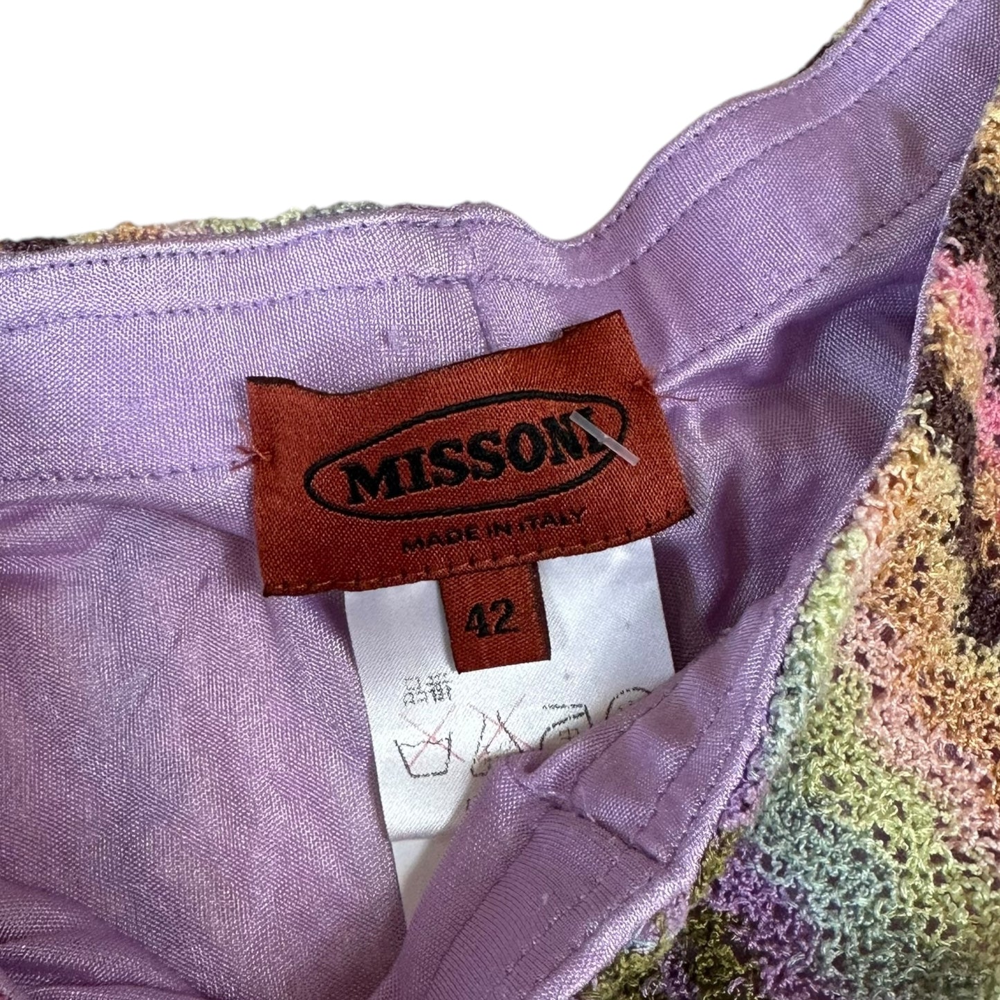 Missoni Multicolor Knit Striped Pants