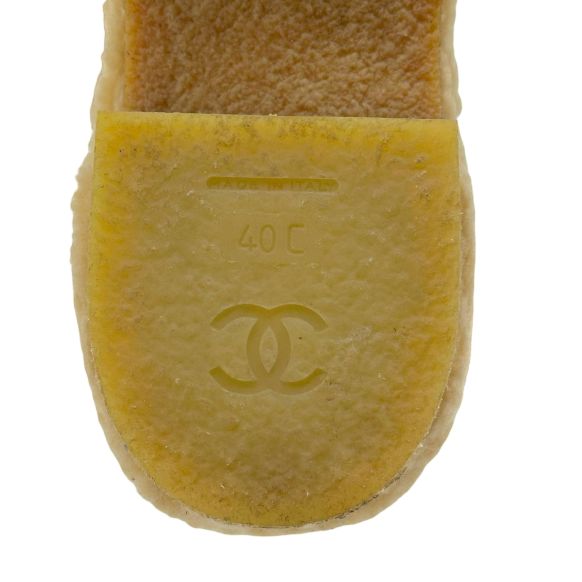 Chanel Brown Suede Shearling Engineer Boots