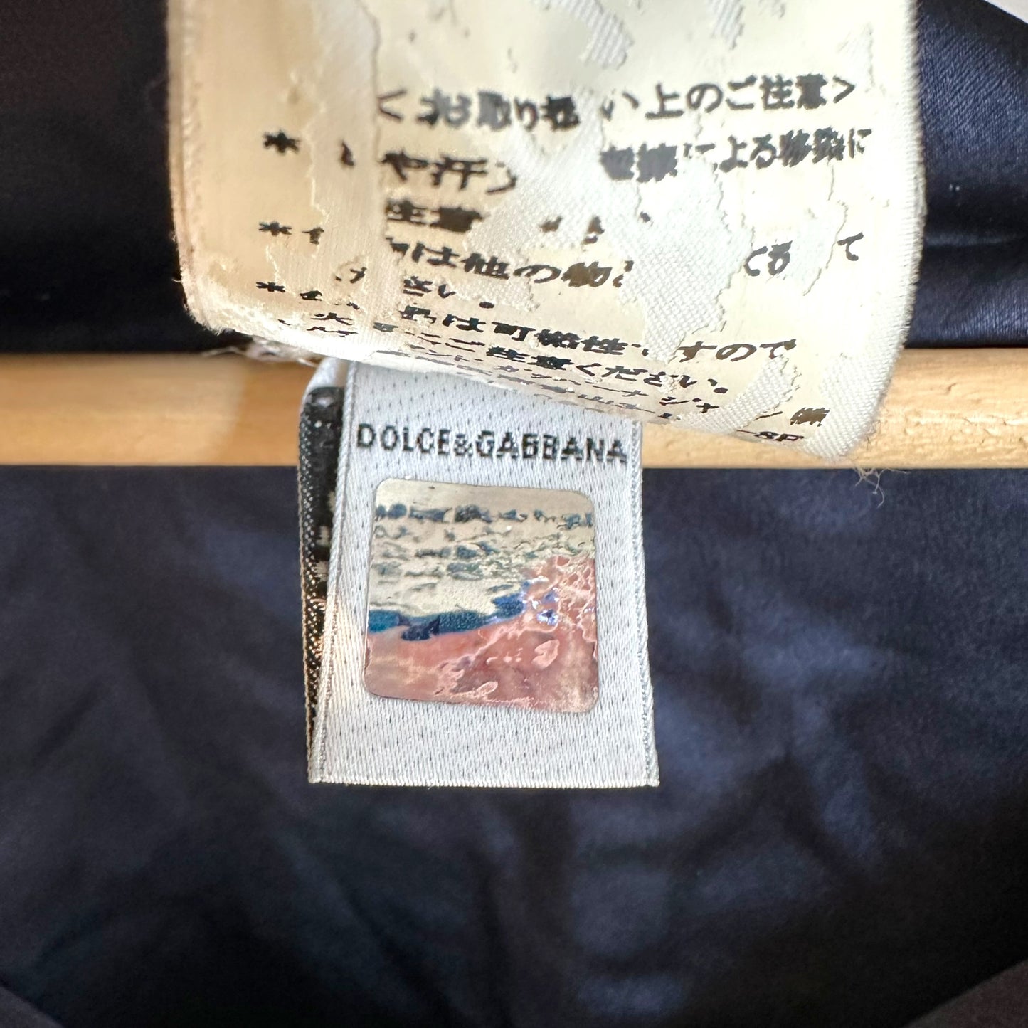 D&G Dolce & Gabbana Silver Chainmail & Silk Zip-Up Hoodie - Outfit Repeater