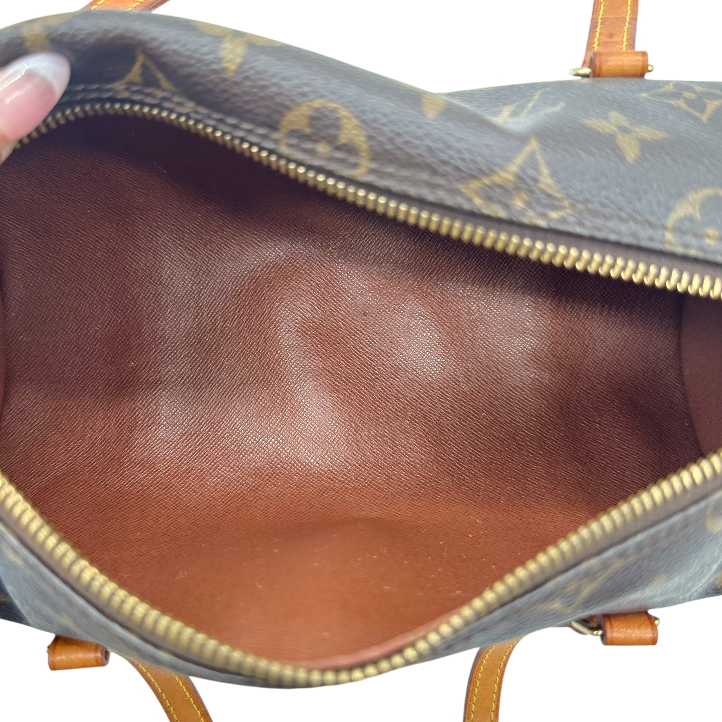 Louis Vuitton Classic Monogram Papillon 26 Barrel Bag
