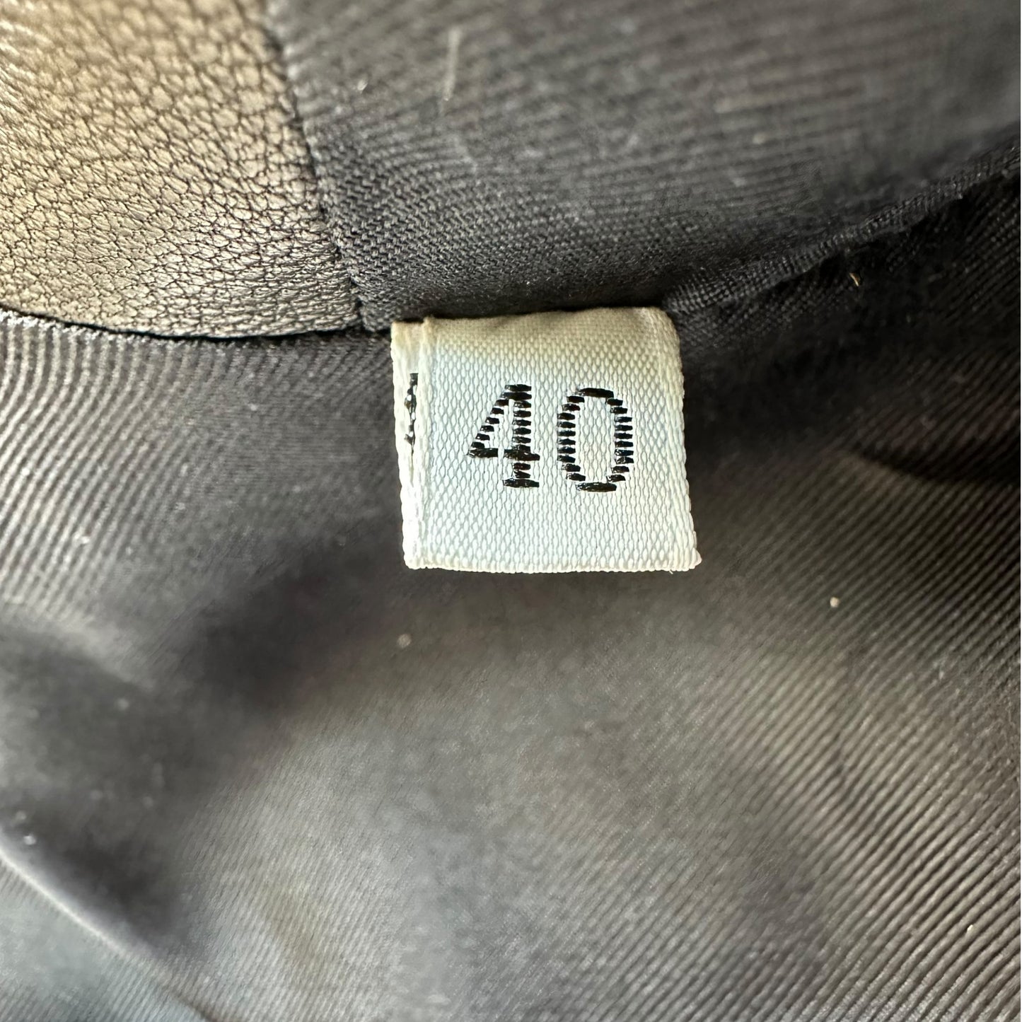 Loewe Black Fur Collar Leather Jacket - Outfit Repeater