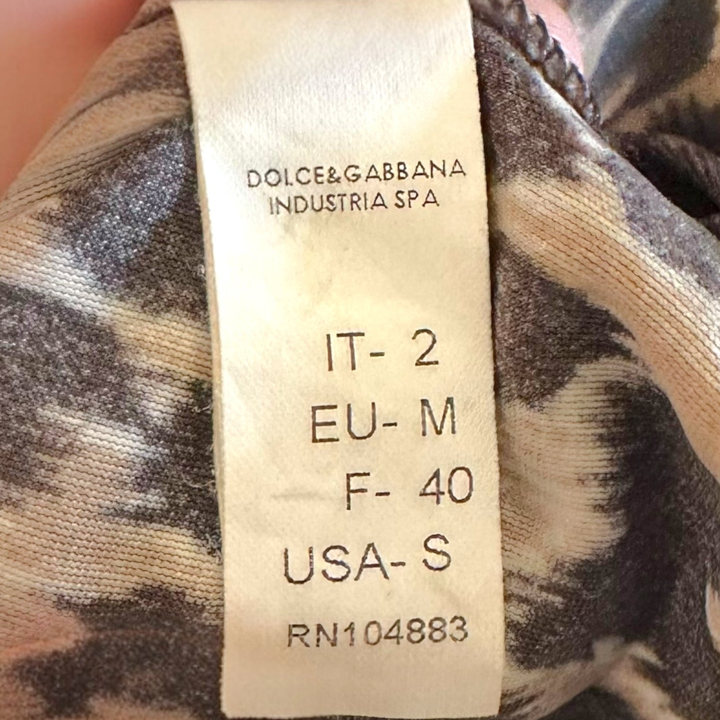 D&G Dolce & Gabbana Leopard Print Bustier Top - Outfit Repeater