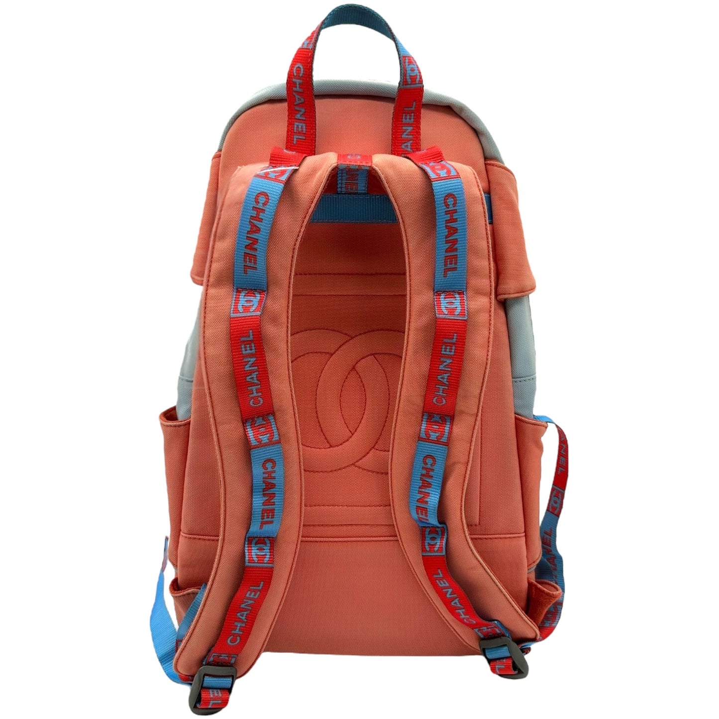 Chanel Sport Pink & Blue Backpack