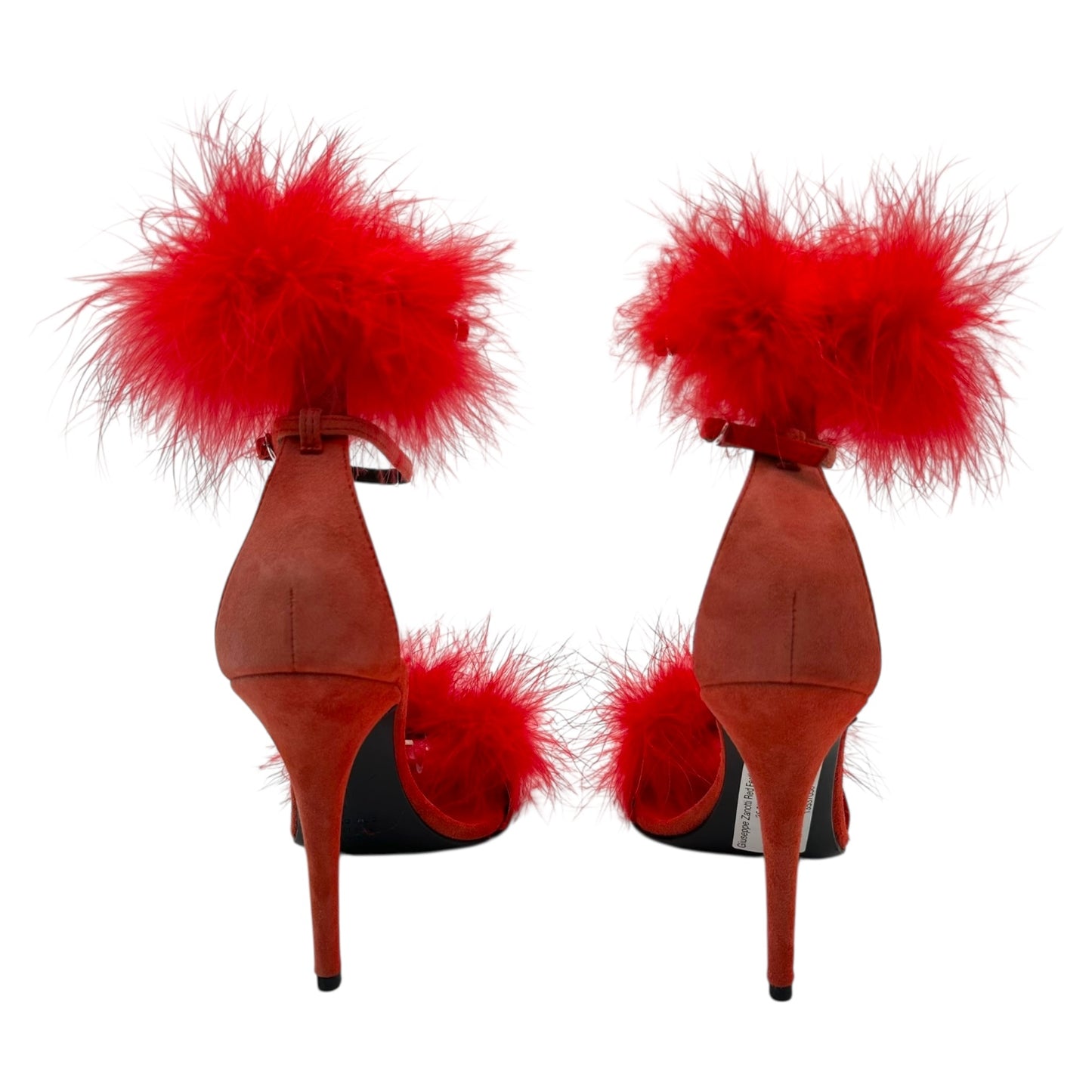 Giuseppe Zanotti Red Feather Heels