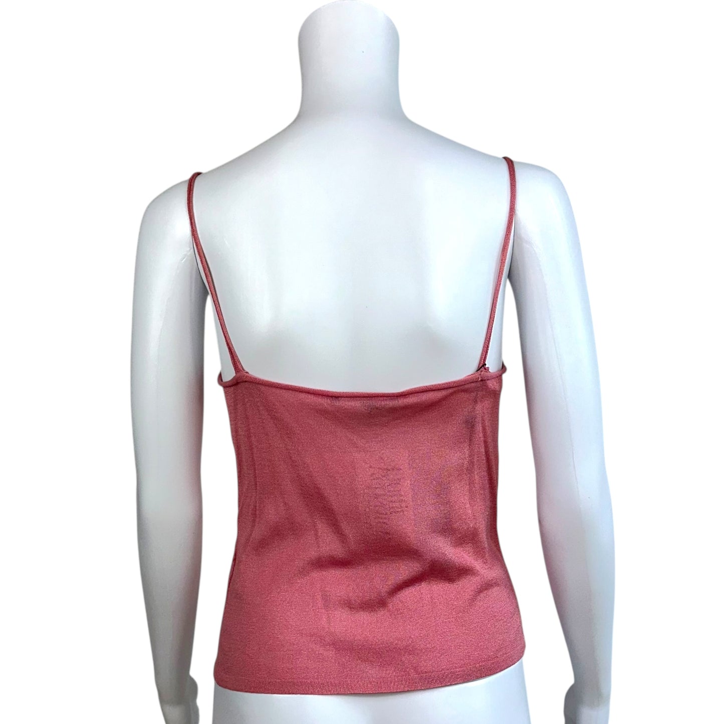 Gucci Pink Silk Knit Cami Top