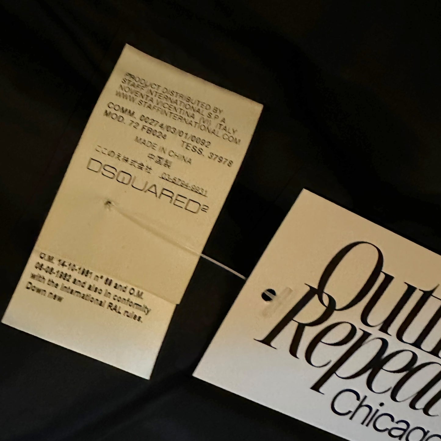 Dsquared2 Black Down-Fill Puffer Vest with Coyote Fur Hood