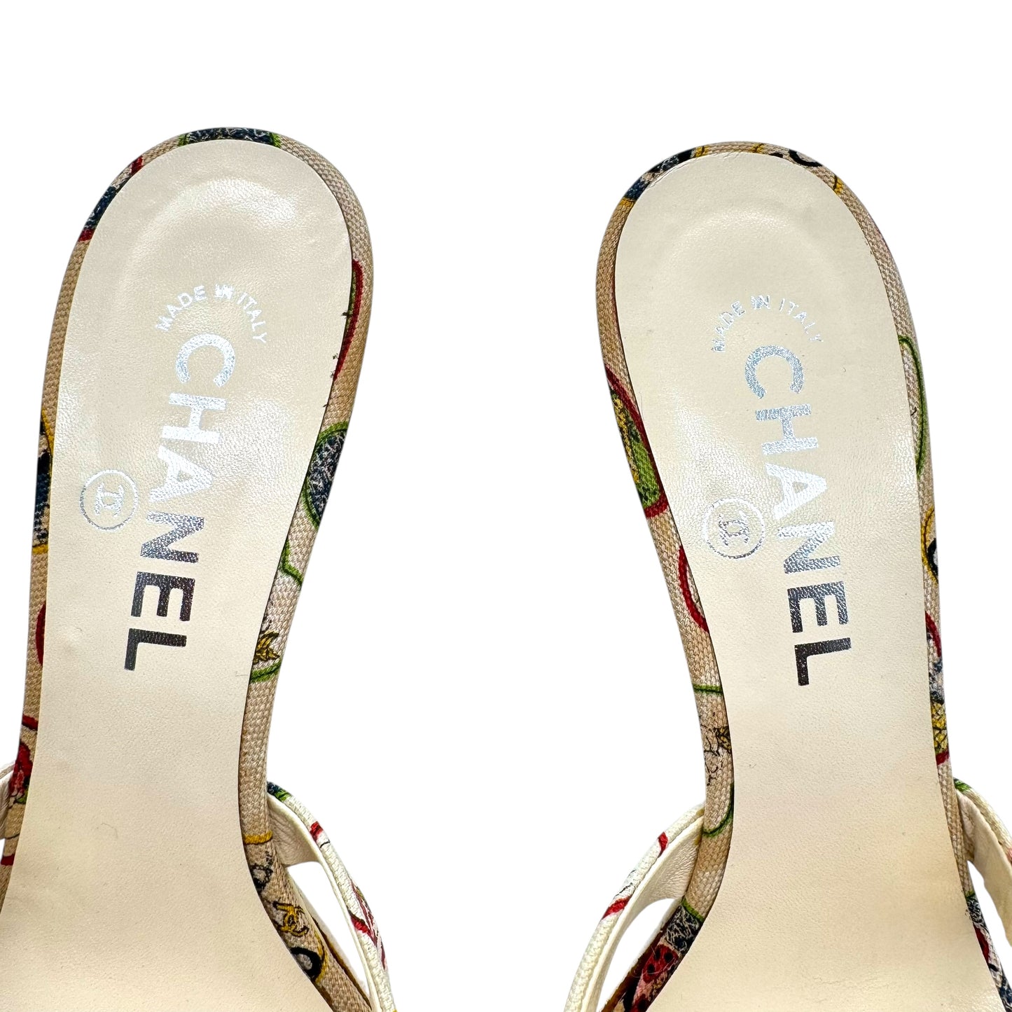Chanel 2006 Valentine Mule Sandals