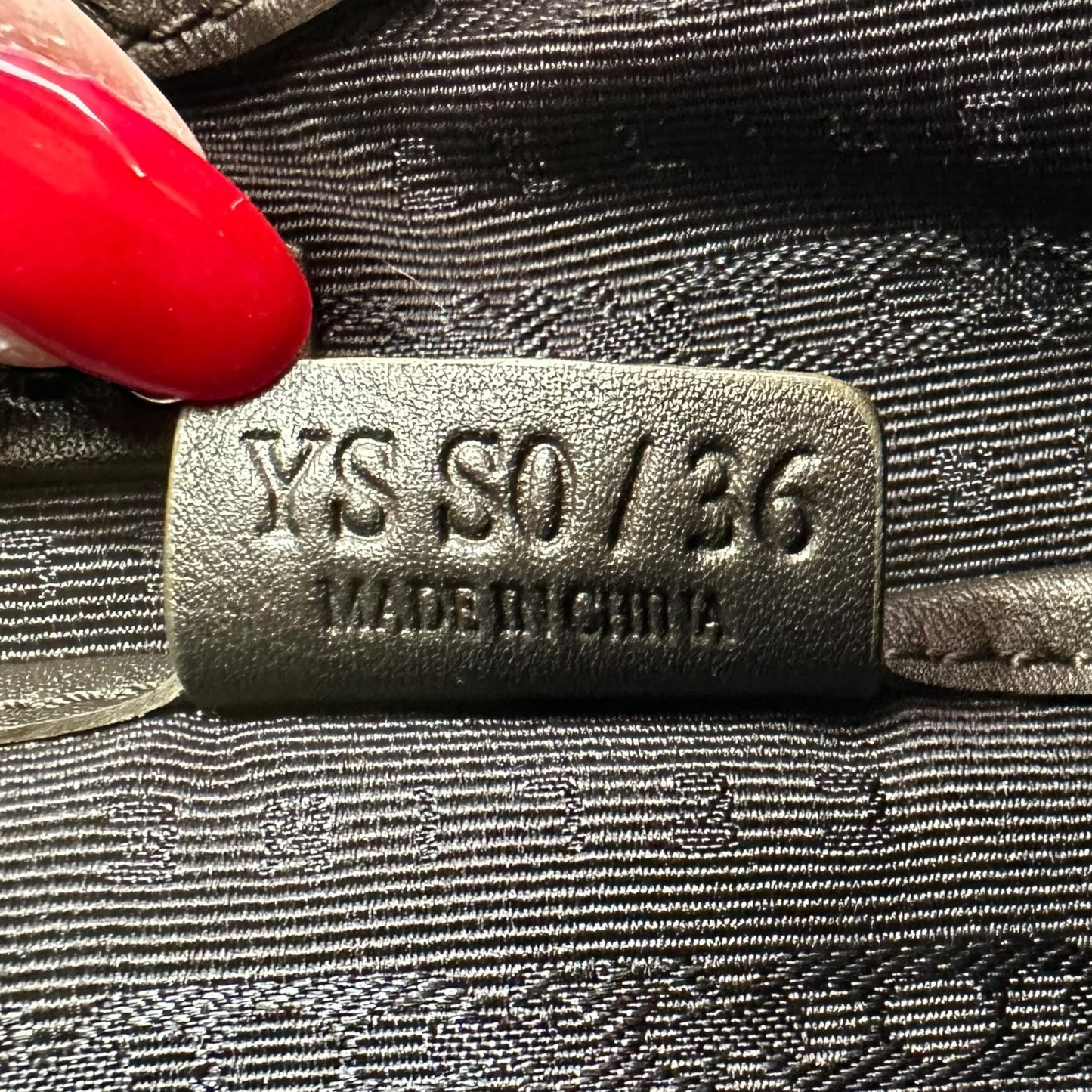 Celine Ruched Brown Shiny Monogram Canvas Shoulder Bag - Outfit Repeater