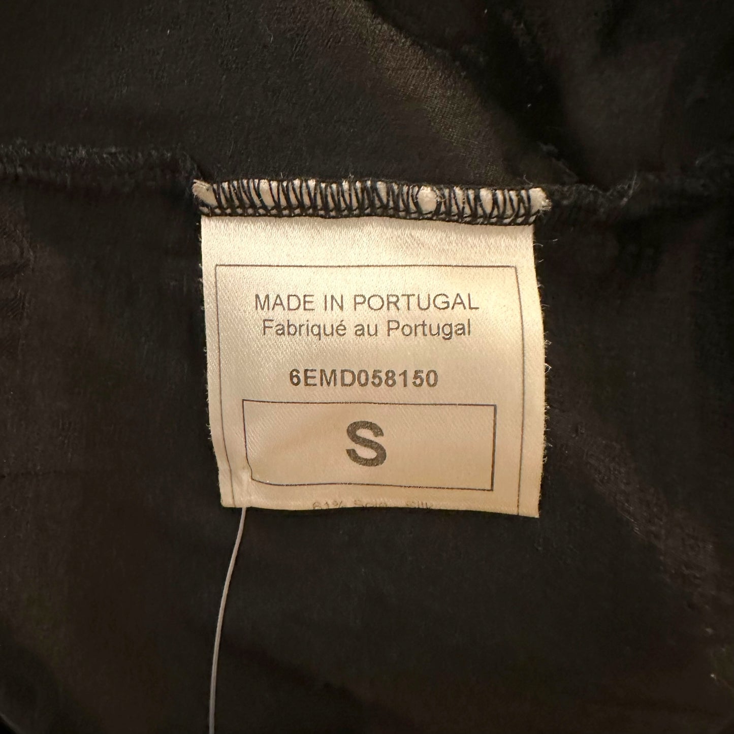 John Galliano S/S 2006 Silk Gazette Print Black Cami