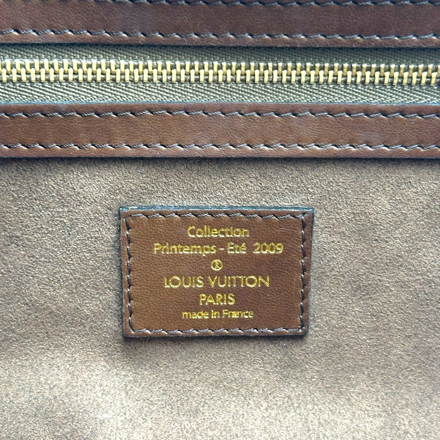 Louis Vuitton S/S 2009 Leopard Print Leather African Queen Clutch Bag