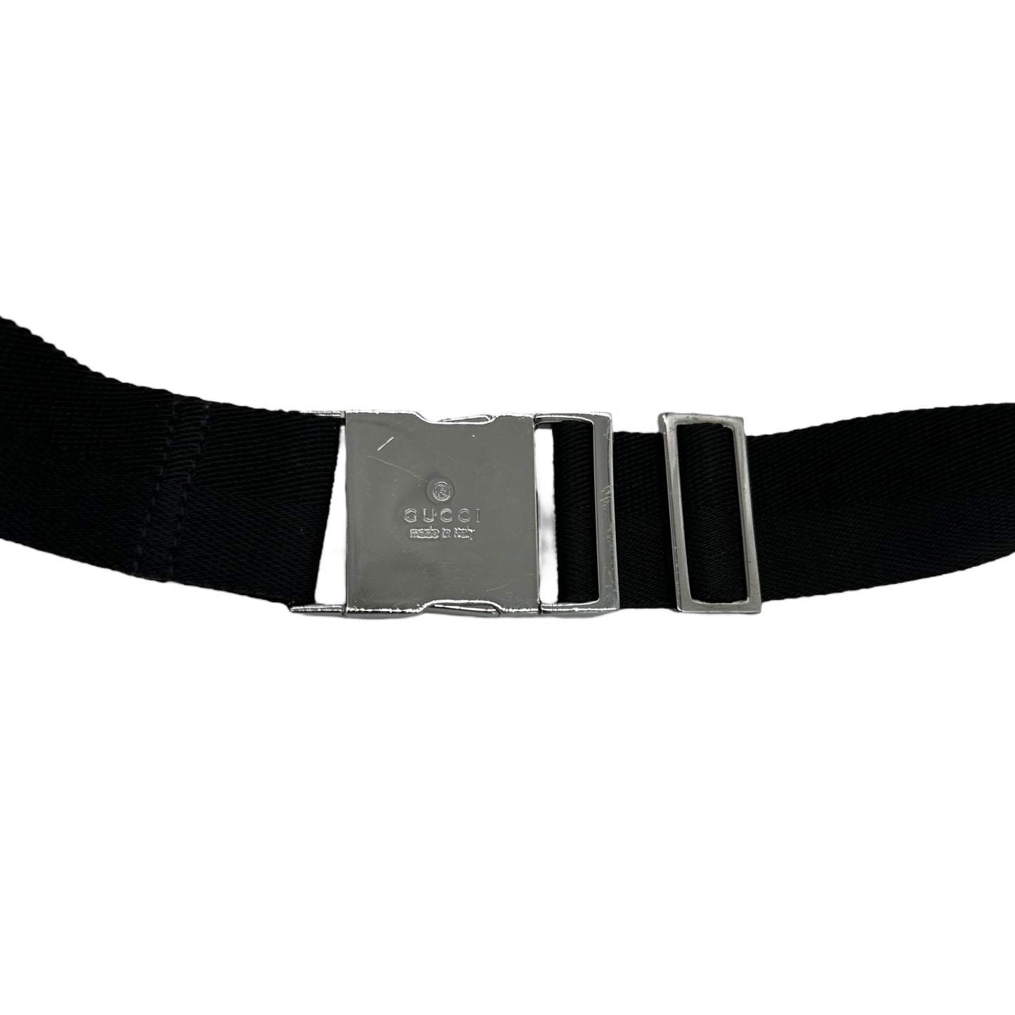 Gucci Black Monogram Canvas Fanny Pack - Outfit Repeater