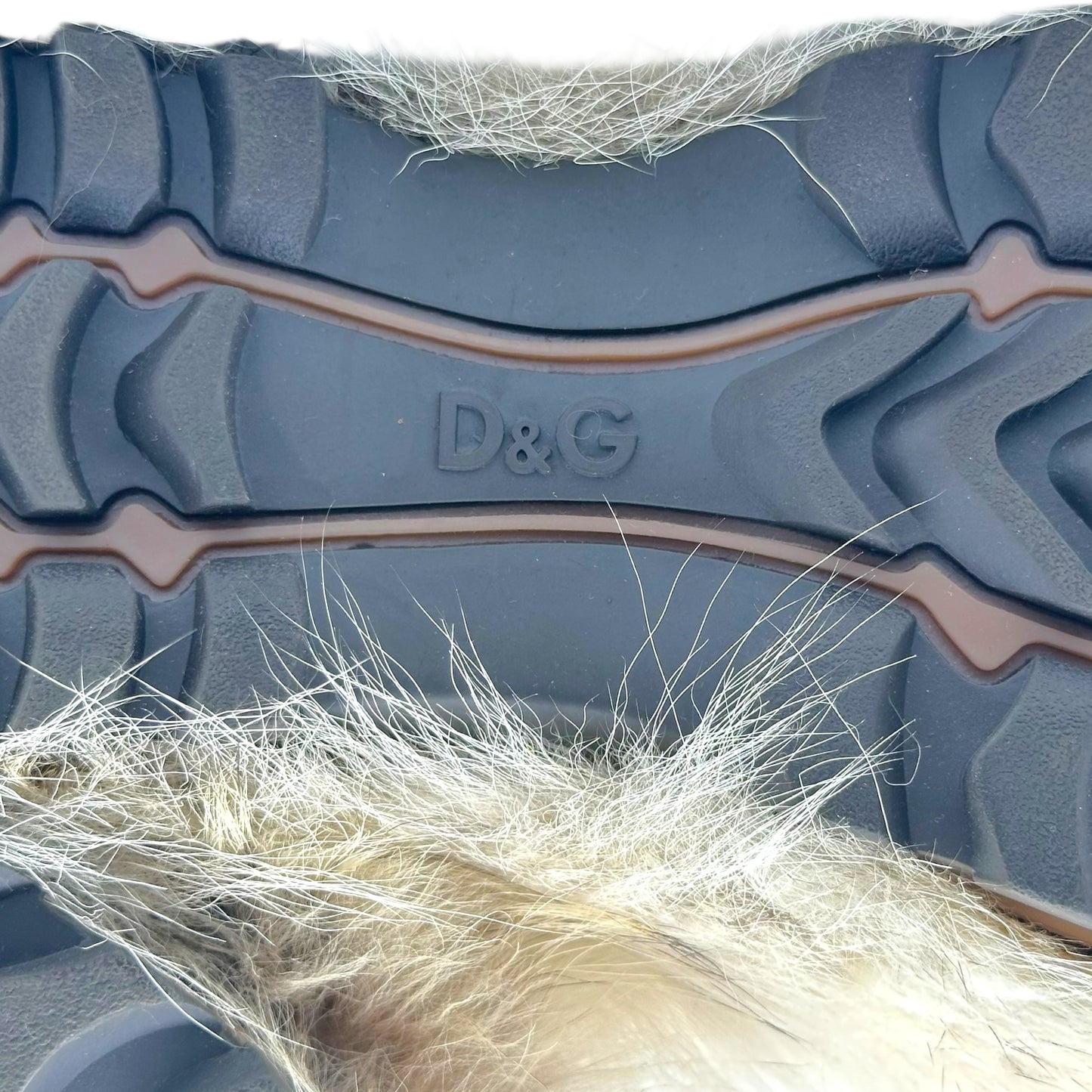 D&G Dolce & Gabbana Real Fur Boots - Outfit Repeater