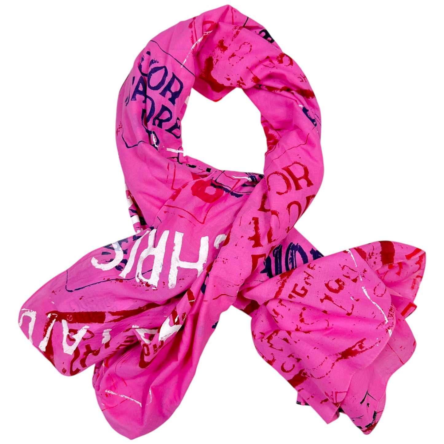 Christian Dior License Plete Pink Scarf / Shawl - Outfit Repeater