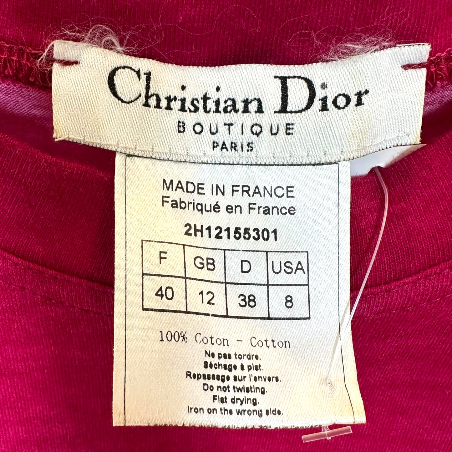 Christian Dior J'Adore Dior Ombre Gradient Tank Top