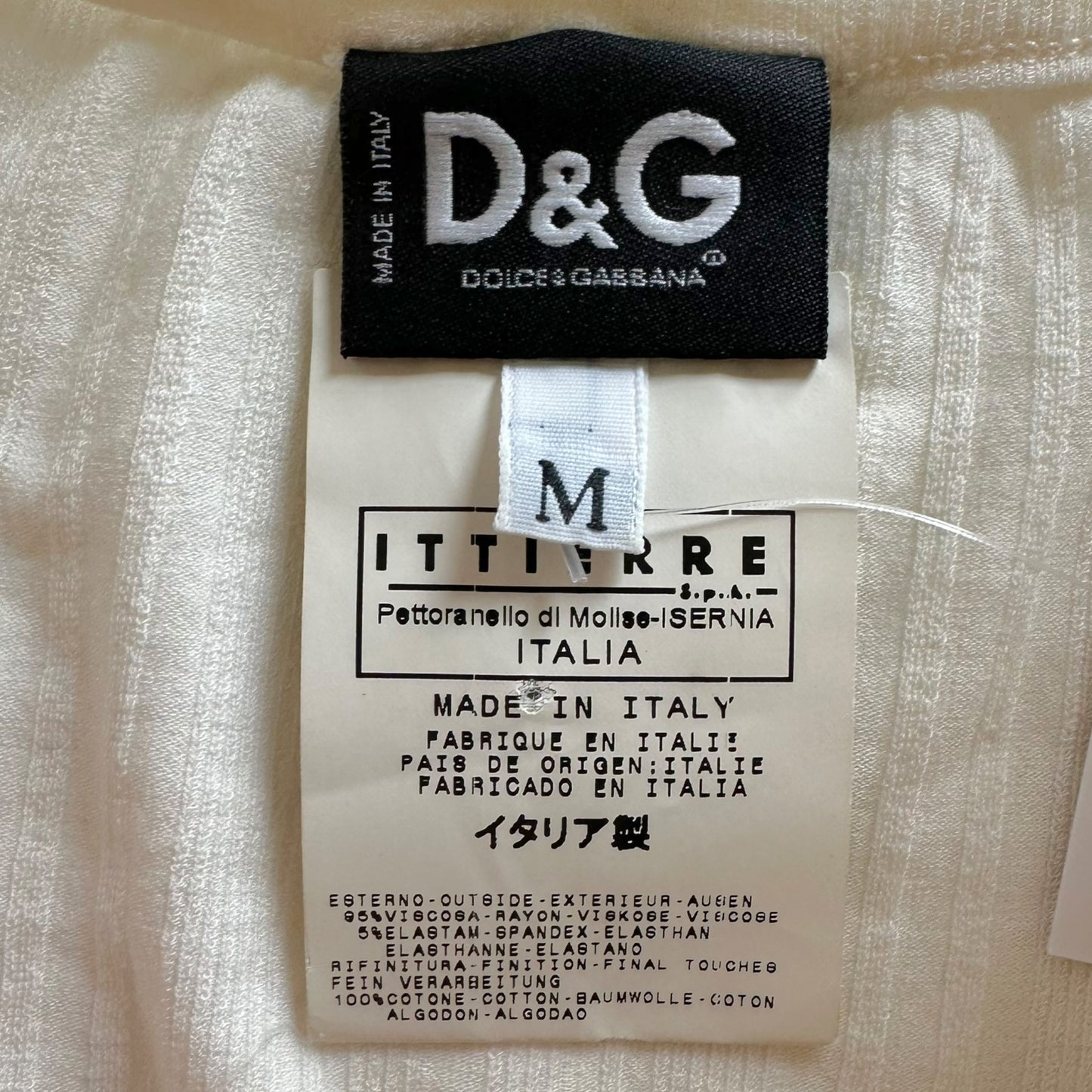 D&G Dolce & Gabbana Hong Kong Sheer Graphic T-Shirt - Outfit Repeater