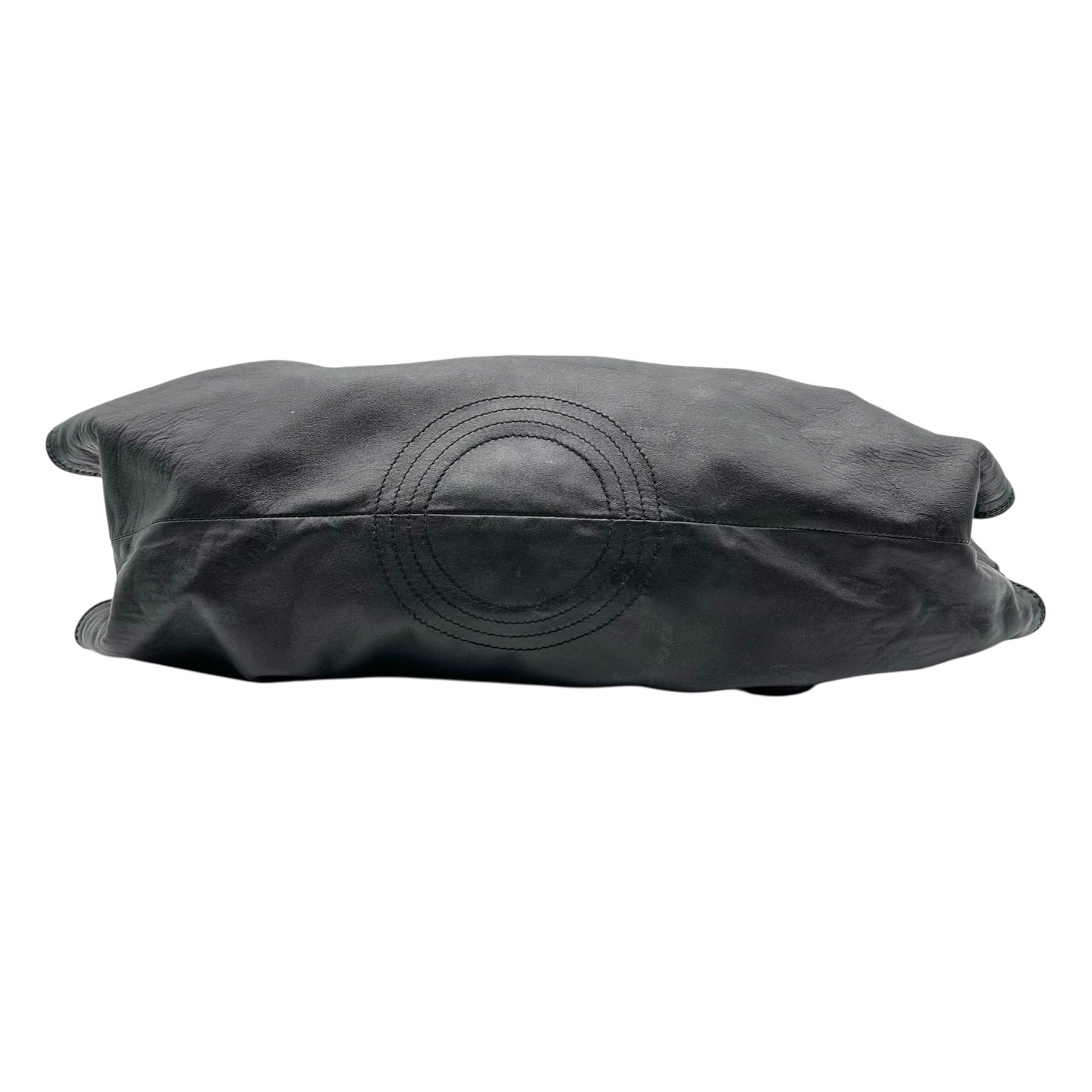 Loewe Black Logo Aire Hobo Bag