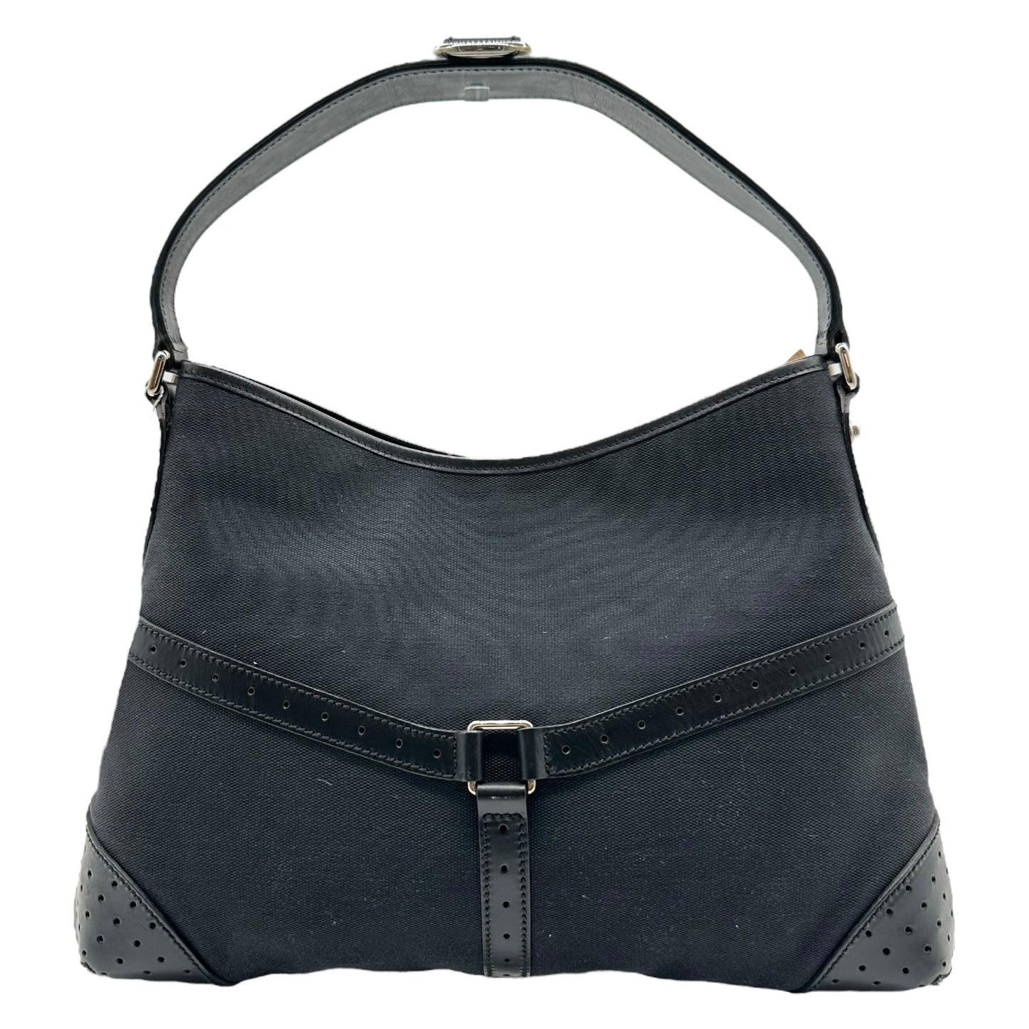 Gucci by Tom Ford Black 'Thong' Bag