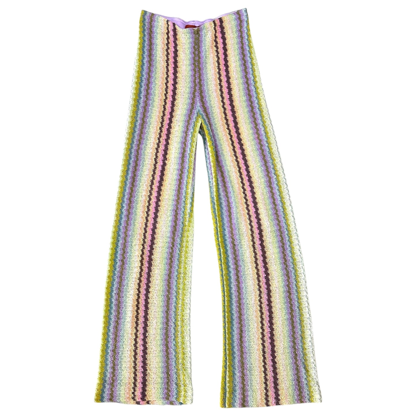 Missoni Multicolor Knit Striped Pants