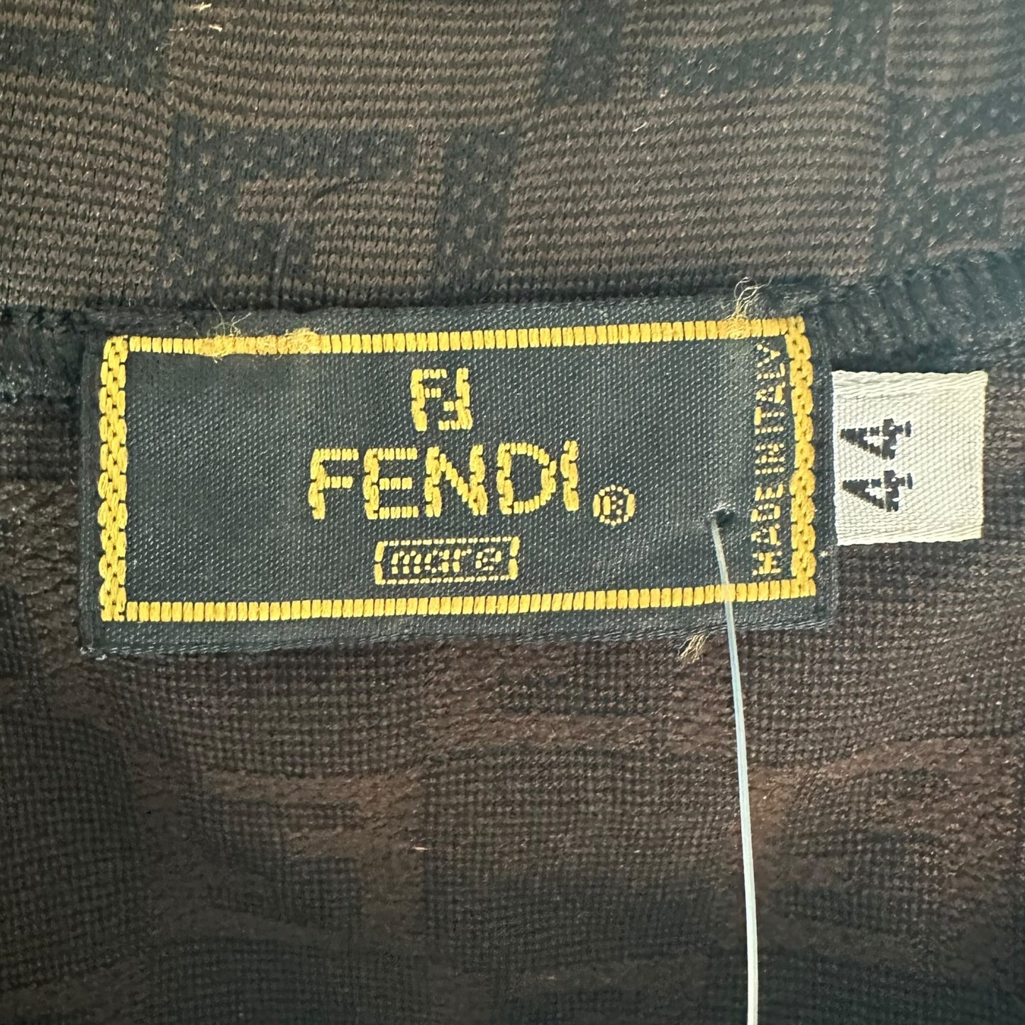 Fendi Brown Zucchino Monogram Crop Polo - Outfit Repeater