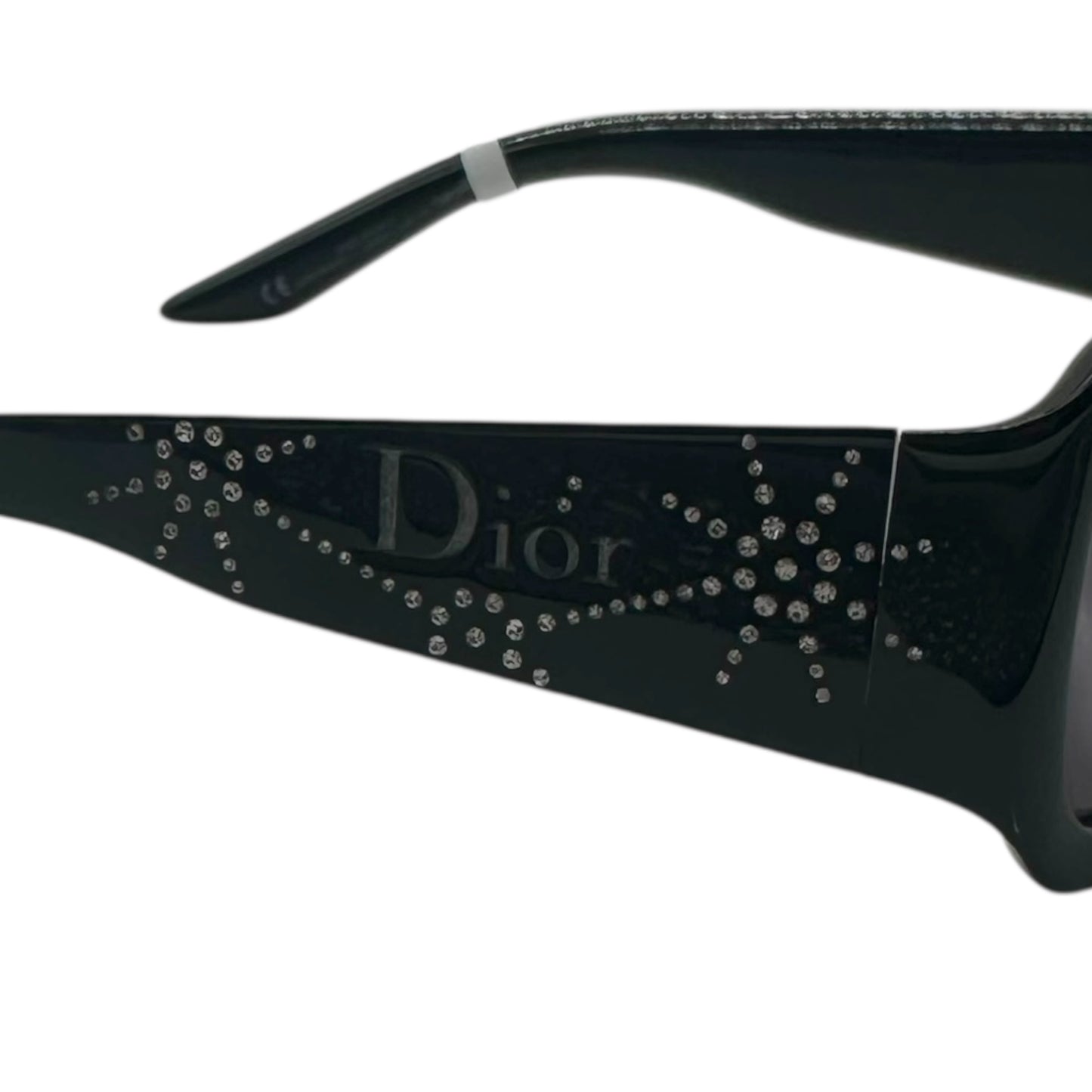 Christian Dior Spidior2 Black Crystal Sunglasses