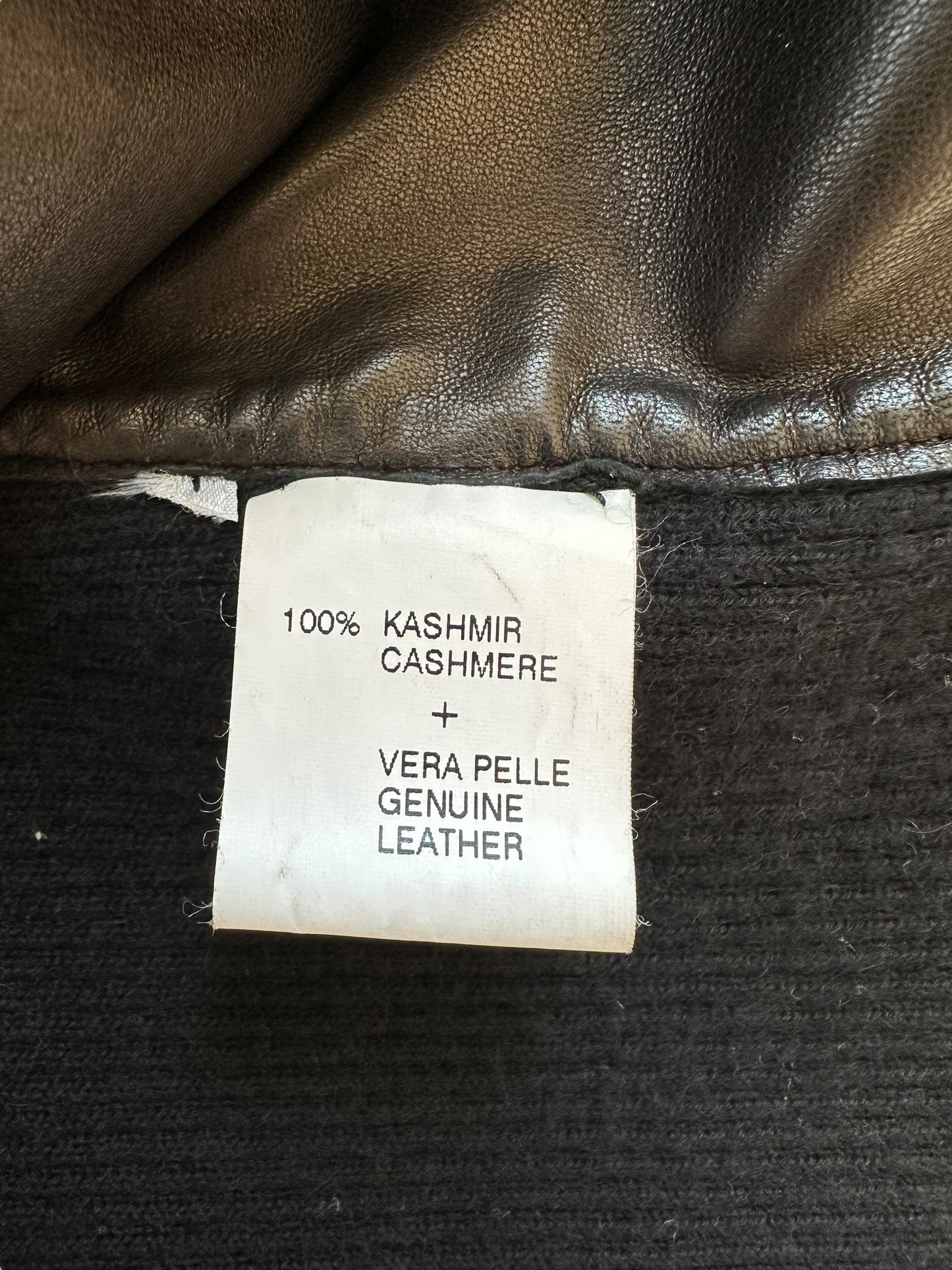 Gucci by Tom Ford Leather and Cashmere Jacket - Outfit Repeater