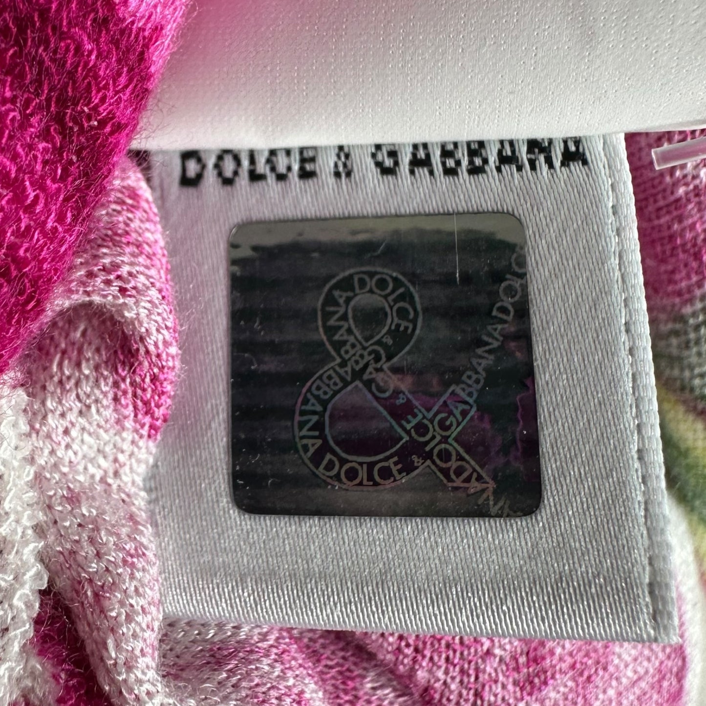 D&G Dolce & Gabbana Floral Print Terrycloth Mini Dress - Outfit Repeater