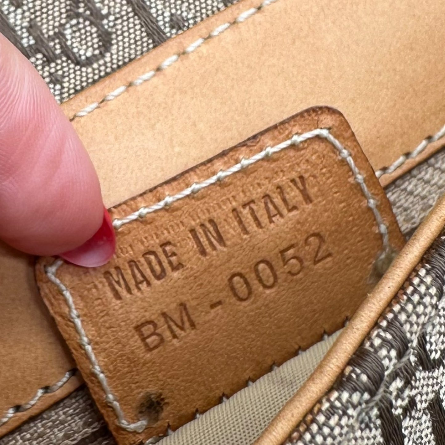 Christian Dior Street Chic Monogram Trotter Crossbody Bag