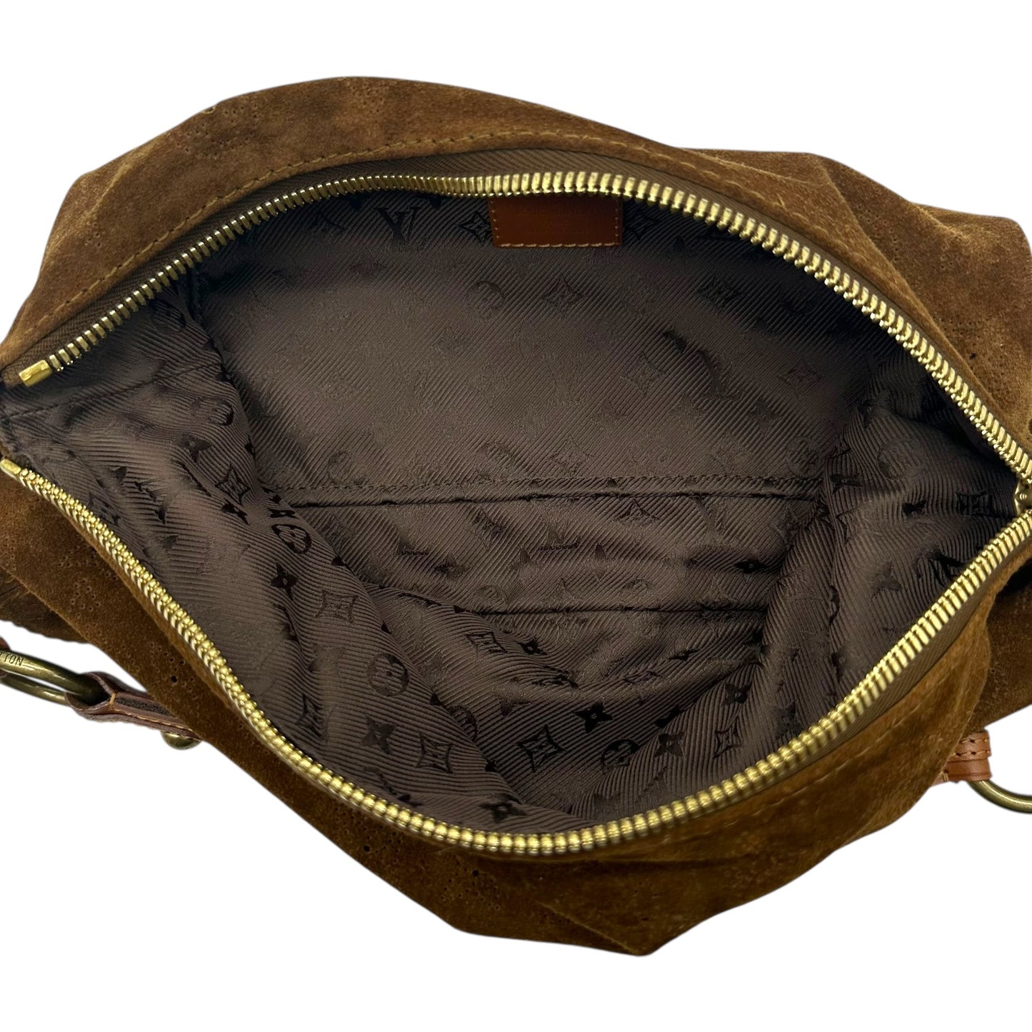 Louis Vuitton Brown Suede Onata PM Bag