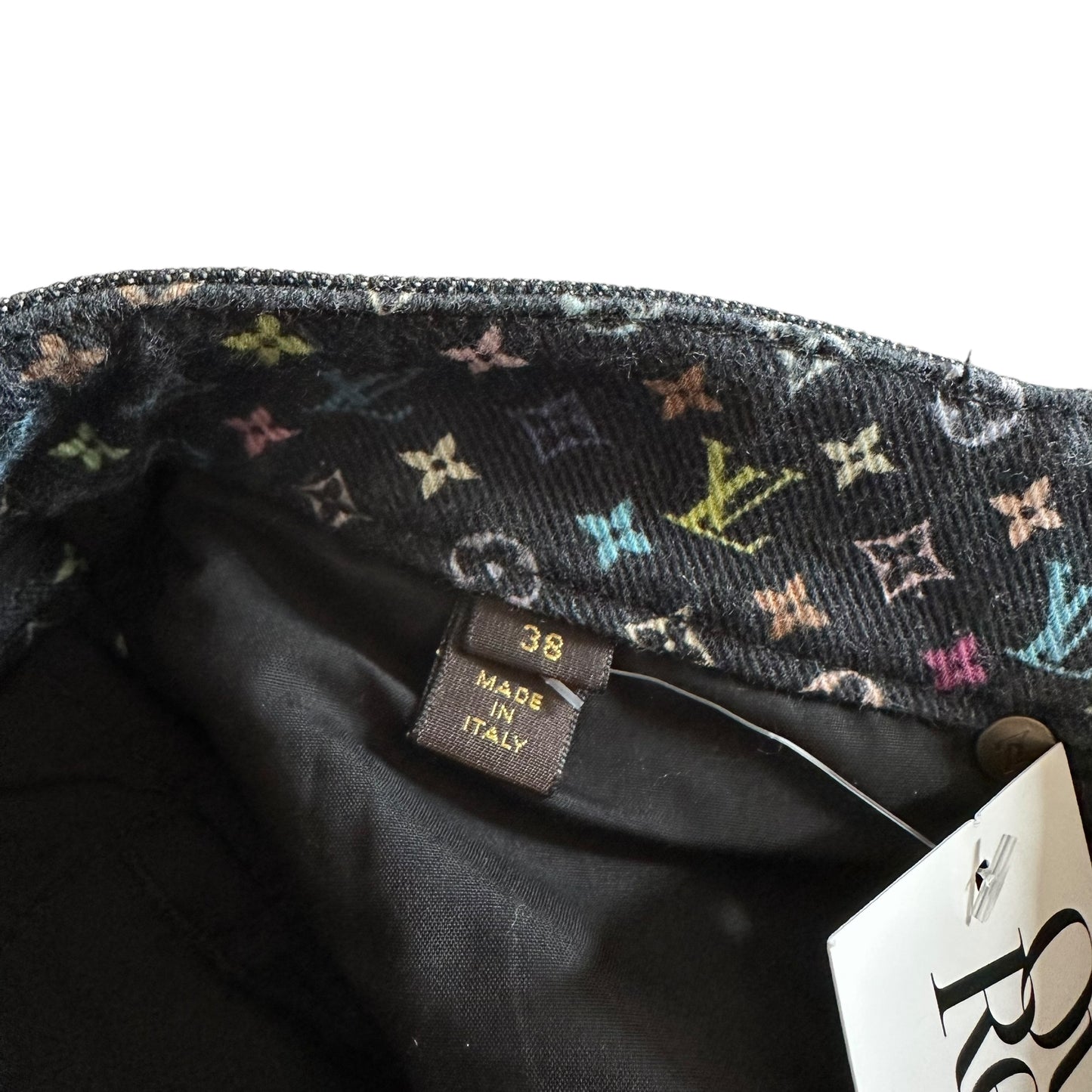 Louis Vuitton Black Murakami Multicolor Monogram Shorts