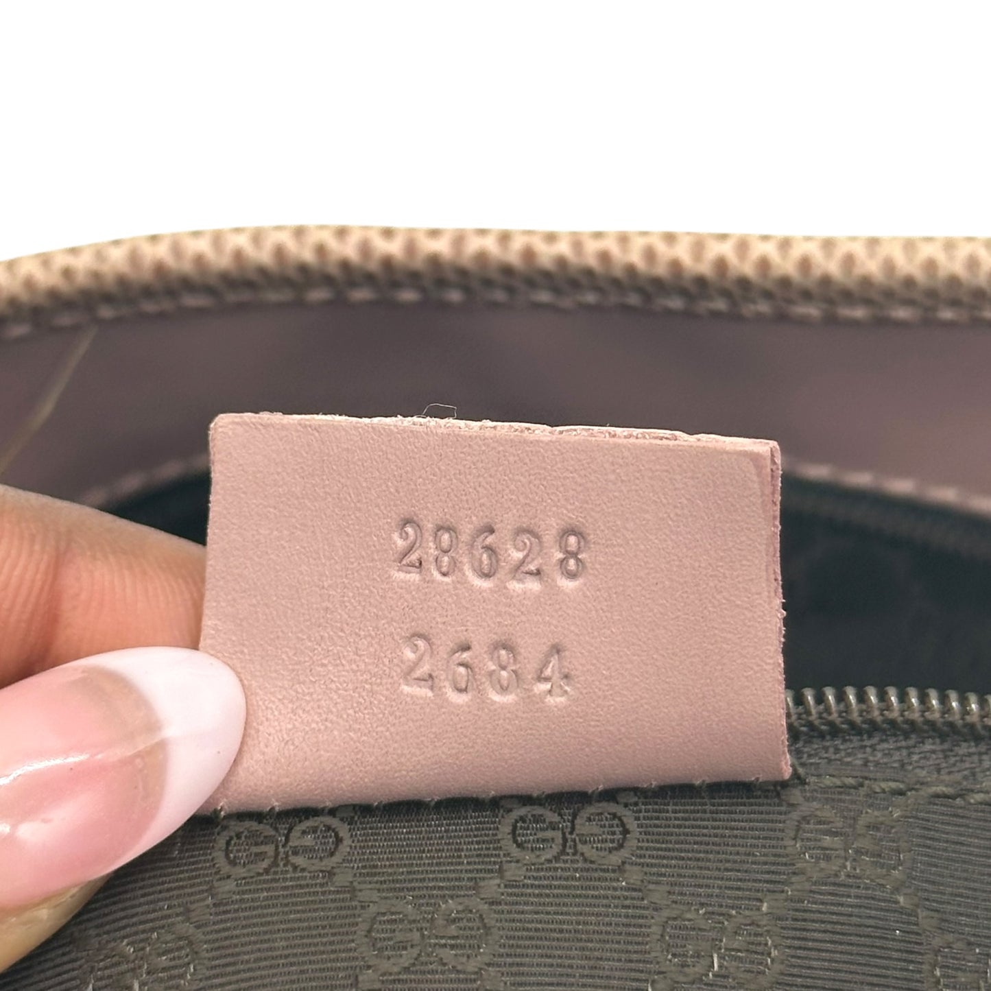 Gucci Pale Pink Lizard Skin Jackie Bag