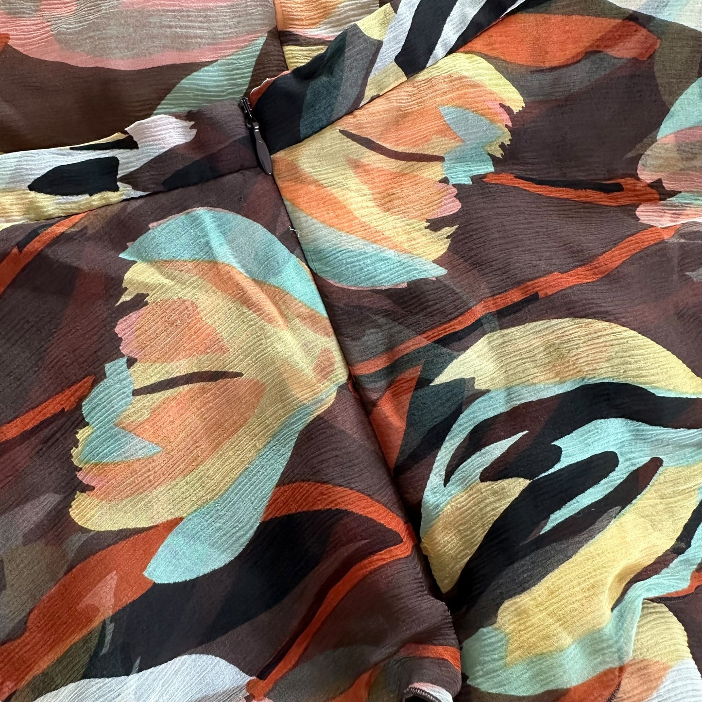 Missoni M Multicolor Silk Floral Print Midi Skirt NEW - Outfit Repeater