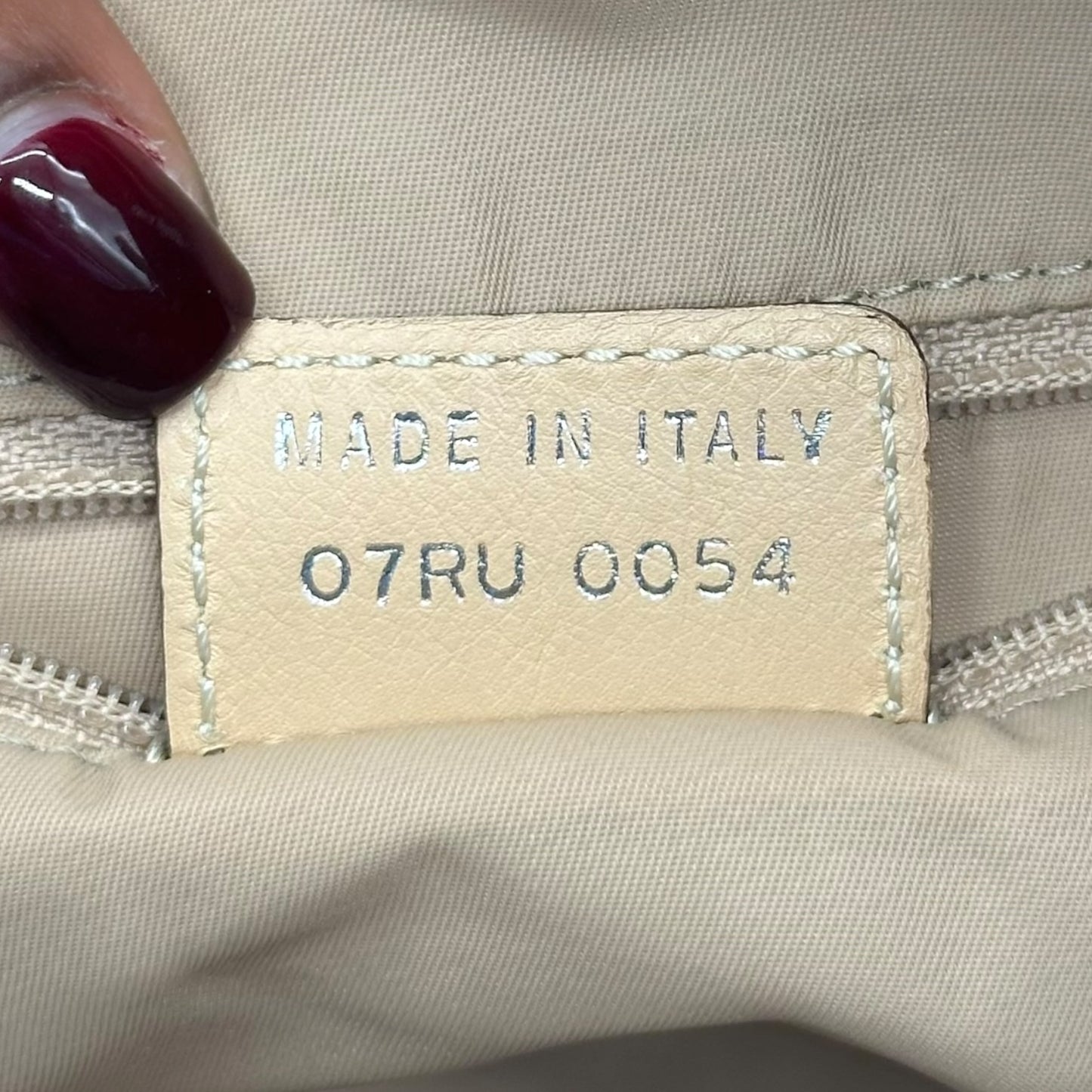 Christian Dior Tan Trotter Monogram Satchel Messenger Bag - Outfit Repeater