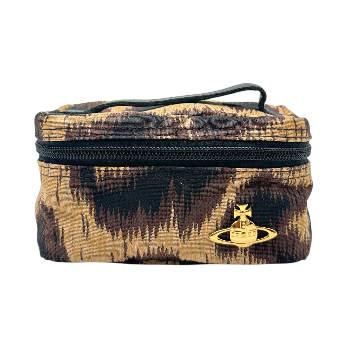 Vivienne Westwood Leopard Print Mini Vanity Bag