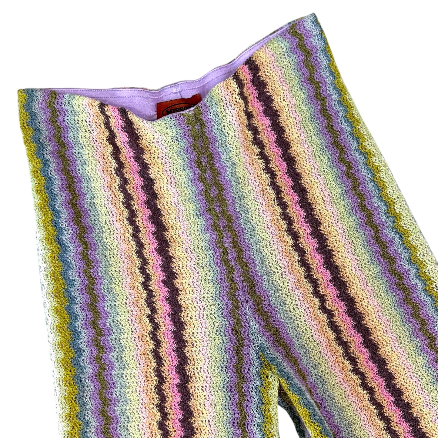 Missoni Multicolor Knit Striped Pants