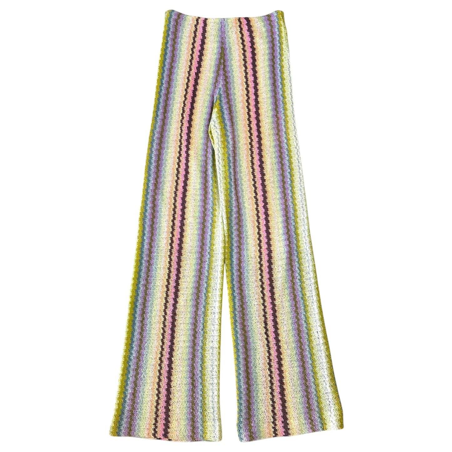 Missoni Multicolor Knit Striped Pants