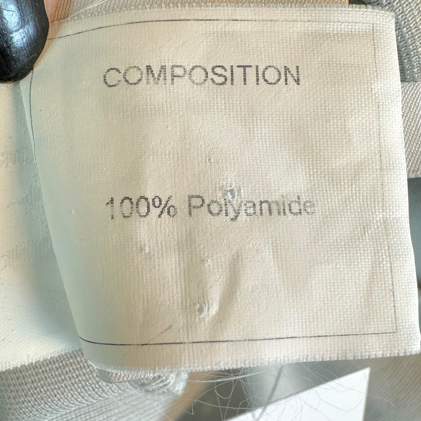 Chanel Sport Spring 2001 Gray & White Logo Patch Tank Top