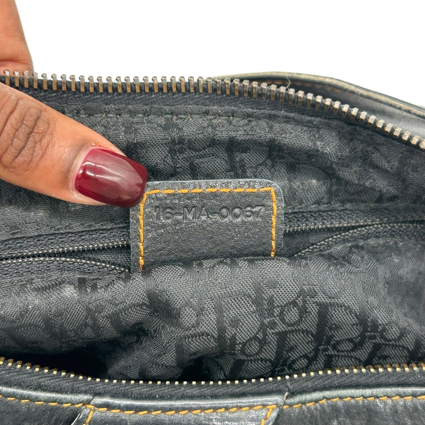 Christian Dior Black Gaucho Saddle Shoulder Bag - Outfit Repeater