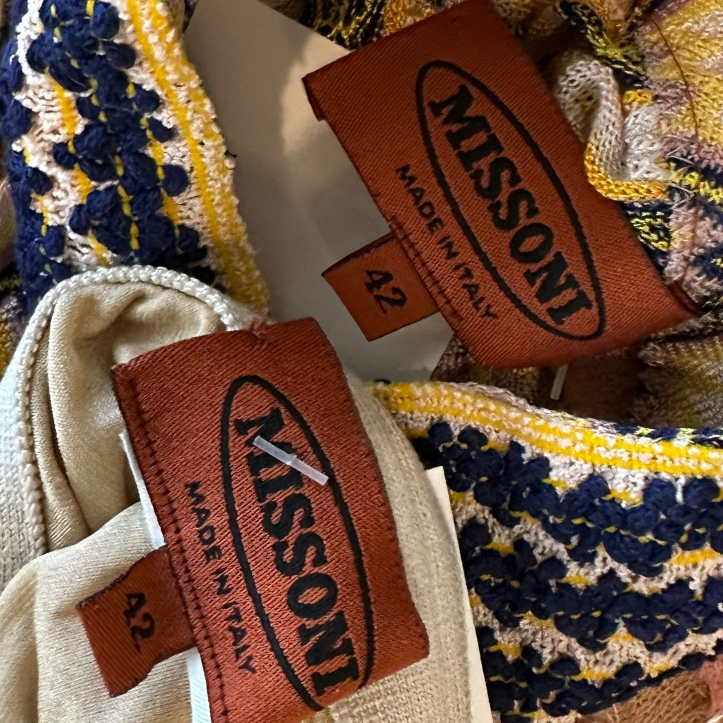 Missoni Patterned Knit Halterneck Top & Skirt Set