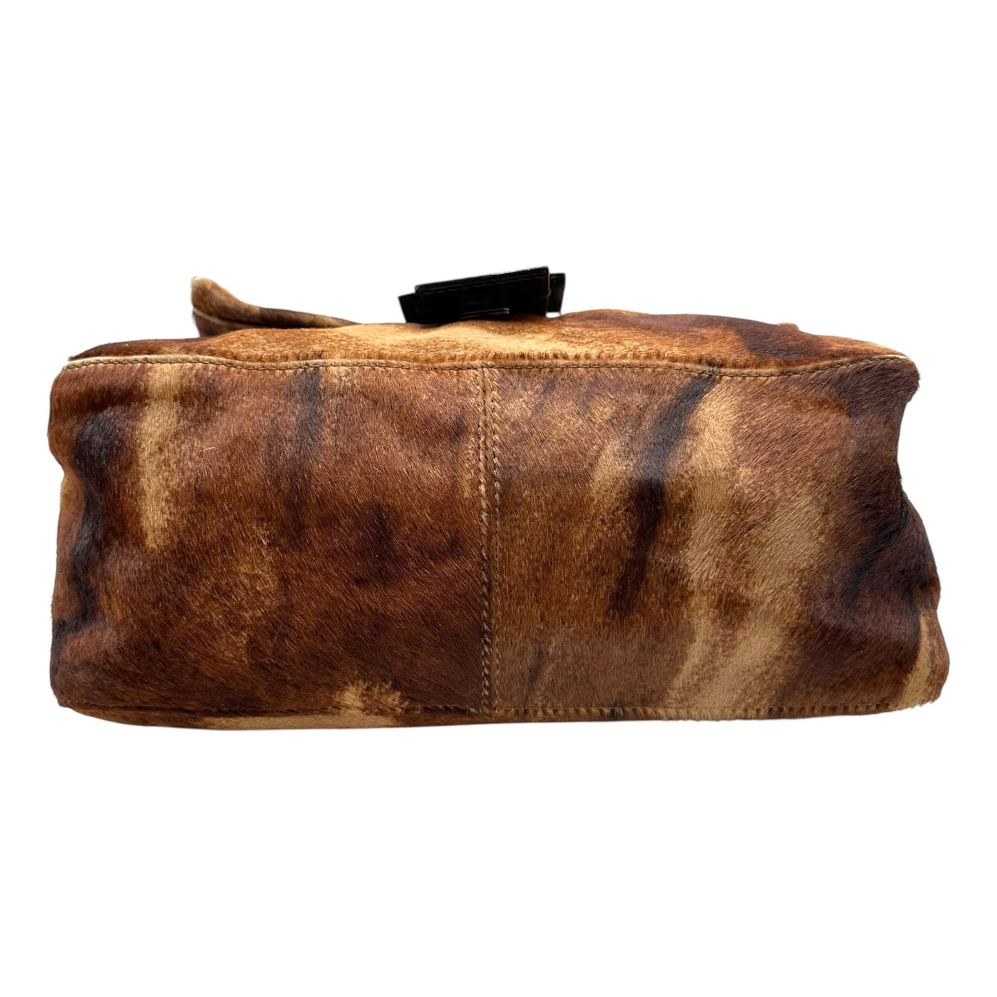 Fendi Brown Ponyhair Mama Baguette Bag
