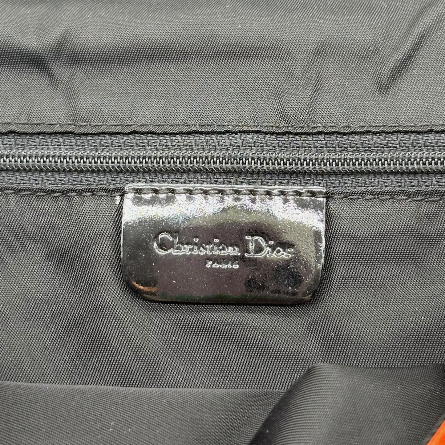 Dior Orange Flight Shoulder Bag