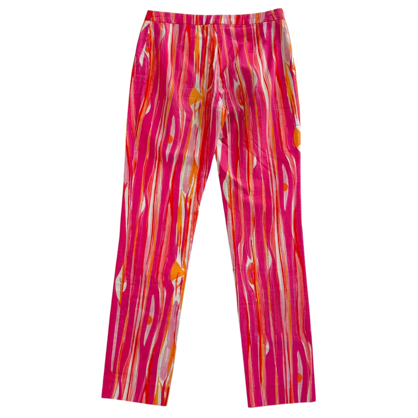 Gucci by Tom Ford S/S 1996 Pink Striped Pants